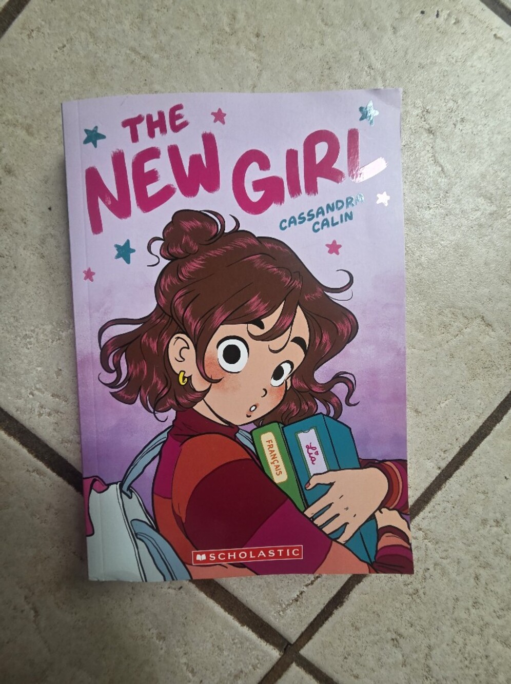 The New Girl by Cassandra Calin Scholastic Graphic Novel (Comic)